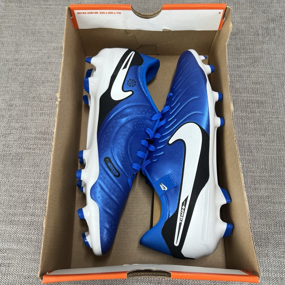 Nike Tiempo Legend 10 Academy Blue White DV4337-400 Men's Size 9 - Picture 8 of 9